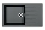 Alveus Cadit - Granitový drez 86x50 cm, Quick-Close, carbon 1149156