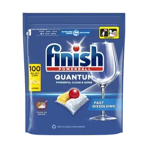 FINISH Quantum All-in-1 Lemon tablety do myčky nádobí 100 ks