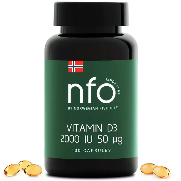 NFO Vitamin D3 2 000 IU / 50 µg mini tobolky