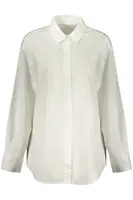 Bílá jednobarevná košile