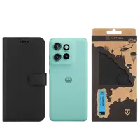 Flipové pouzdro Tactical Field Notes pro Motorola Edge 60 Neo, černá