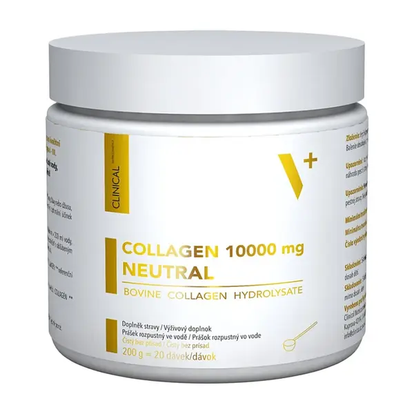 CLINICAL Collagen 10 000mg neutral bovine collagen hydrolysate 200 gramů
