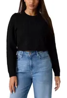 Černý pletený svetr Guess