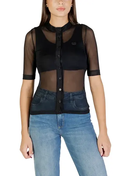 Priesvitná blúzka Colcci s krátkym rukávom