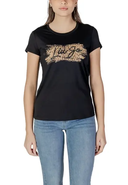 Černé triko Liu Jo s potiskem