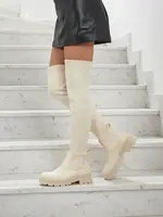 Dámské dlouhé slip-on kozačky Resti Orlina