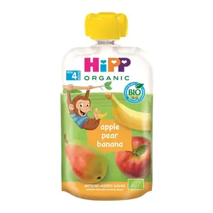 Hipp BIO Kapsička jablko-hruška-banán 100 g