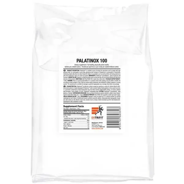 EXTRIFIT PALATINOX 100 1500 G Sacharidy, , velikost 1,5 KG