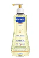 Mustela Detský sprchový a kúpeľový olej na suchú pokožku (Cleansing Oil) 500 ml