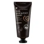 Mizon Krém na ruky a nohy s mucínom (Snail Hand and Foot Cream) 100 ml