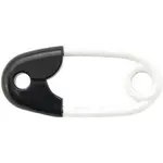 Profibaby Hrkálka špendlík čiernobiely 12 cm čiernobiely