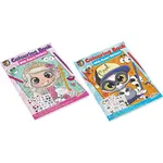 Vymaľovánky so samolepkami