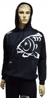 R-spekt mikina s kapucňou carper black - veľkosť 4xl