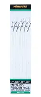 Mikbaits náväzce method feeder s nekonečnou zarážkou 10 ks - veľkosť háčika 4