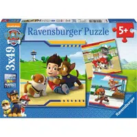 Ravensburger Puzzle Labková patrola Chlpatí hrdinovia 3 x 49 dielikov