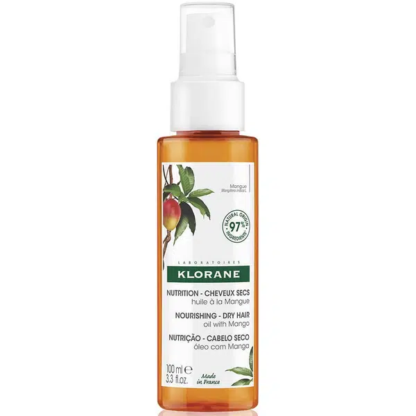Klorane Vyživujúci olej na suché vlasy (Nourishing Dry Hair Oil) 100 ml