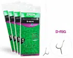 Zfish náväzec method feeder d-rig 10 cm 5 ks - veľkosť háčika 4