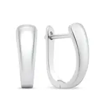 Brilio Silver Minimalistické strieborné náušnice EA485W