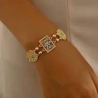 Stylish Alloy Resin Link Bracelets for Women