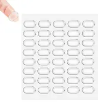 60Pcs Transparent Acrylic Double-sided Adhesive Stickers