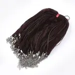Waxed Cord and Organza Ribbon Necklace Making