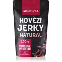 Allnature Hovězí jerky Natural sušené maso hovězí 100 g