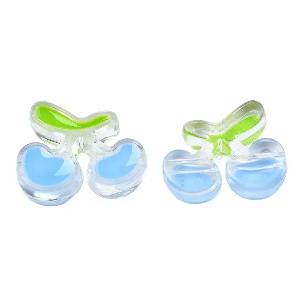 Transparent Acrylic Enamel Beads