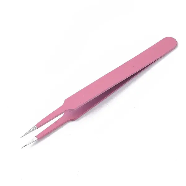 Spray Painted 201 Stainless Steel Beading Tweezers