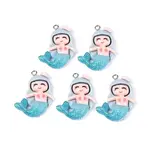 Opaque Resin Pendants