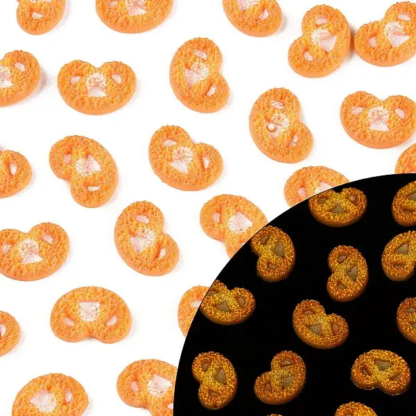 Cookie Luminous Resin Cabochons
