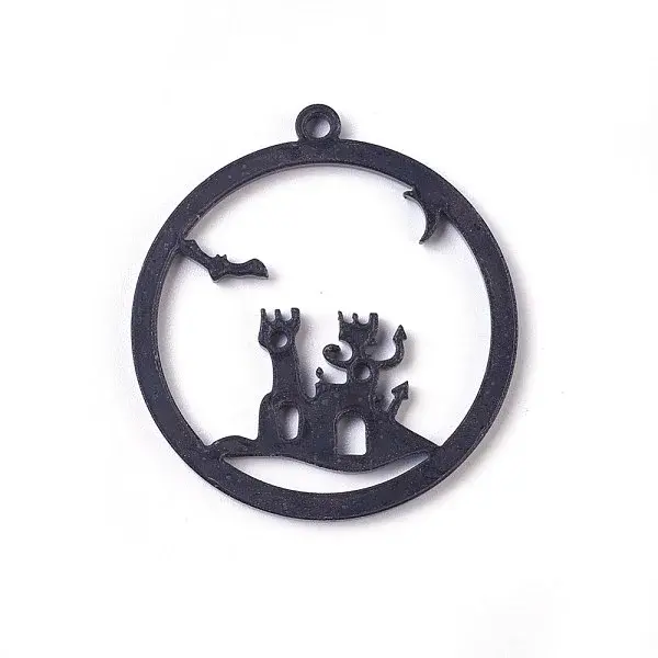 Acrylic Open Back Bezel Pendants