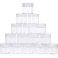 Transparent Plastic Bead Containers