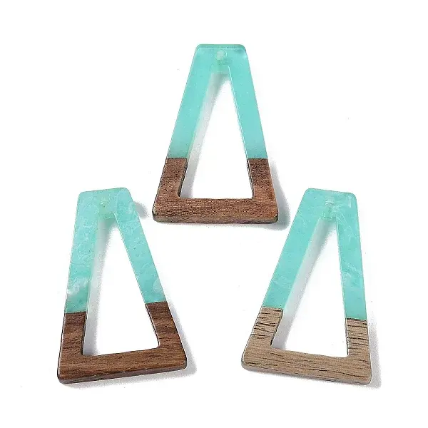 Resin & Wood Pendants