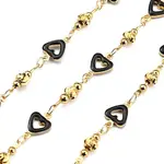 Brass Heart Link Chains