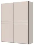 Posuvná šatní skříň 180 baptiste-béžová - základní