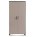 Dvoudveřová šatní skříň renda - béžová