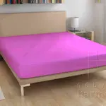 Froté prostěradlo - tmavě růžová - 120 x 200 cm