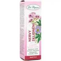 Dr. Popov Originálne bylinné kvapky Nervy upokojenie bylinná tinktúra na podporu duševnej rovnováhy 50 ml
