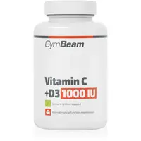 GymBeam Vitamin C + D3 1000 IU tablety s vitamínmi 90 tbl