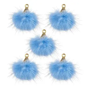 Faux Mink Fur Tassel Pendant Decorations