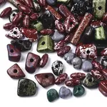 Spray Painted Acrylic Beads