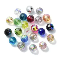 AB Color Plated Glass Beads