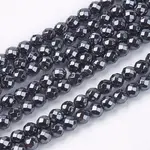 Non-magnetic Synthetic Hematite Beads Strands