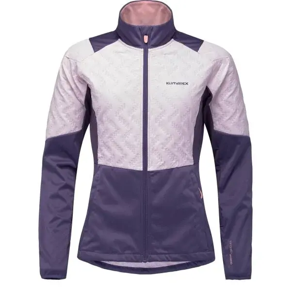 Klimatex VIRPI Dámská hybridní bunda, růžová, velikost XXL