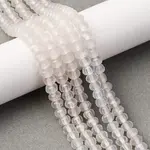 Natural White Agate Beads Strands
