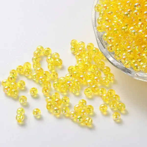 Eco-Friendly Transparent Acrylic Beads