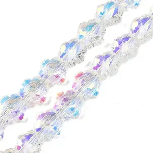 Electroplate Glass Beads Strands