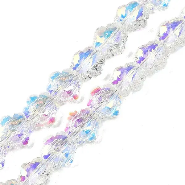 Electroplate Glass Beads Strands