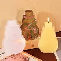 Christmas Theme Silicone Molds Candle Molds