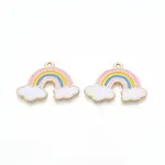 Alloy Enamel Pendants